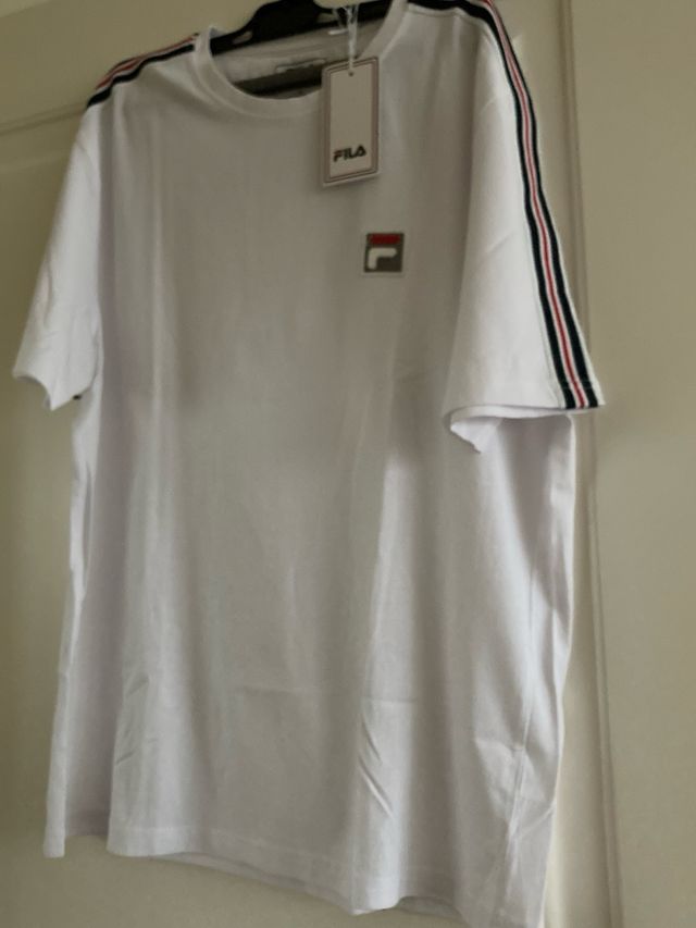 Maglietta Uomo Fila Cotone Nuova Tg L