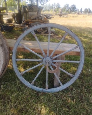 Antiguo Volante de Rueda de Afilador