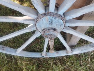 Antiguo Volante de Rueda de Afilador