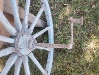 Antiguo Volante de Rueda de Afilador