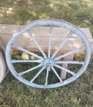 Antiguo Volante de Rueda de Afilador