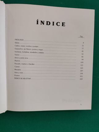 Lote 1: Libros Recetas