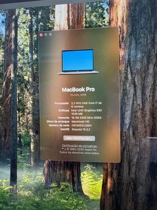 MacBook Pro 15 (2018) Gris Espacial