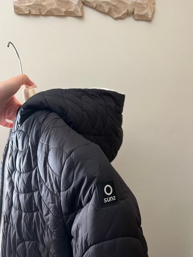 Giubbotto reversibile SUNS nero/bianco