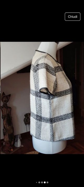 Maglietta Zara donna a quadri M