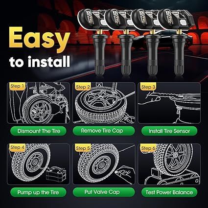 1 Sensor TPMS Autel MX-Sensor Doble Frecuencia