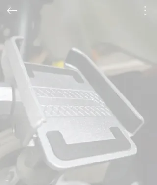 Soporte móvil impermeable y otro de aluminio