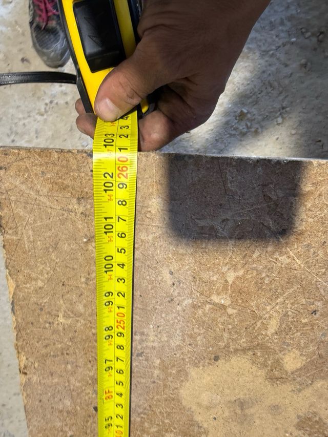 Mesa de trabajo con ruedas 260 de largo