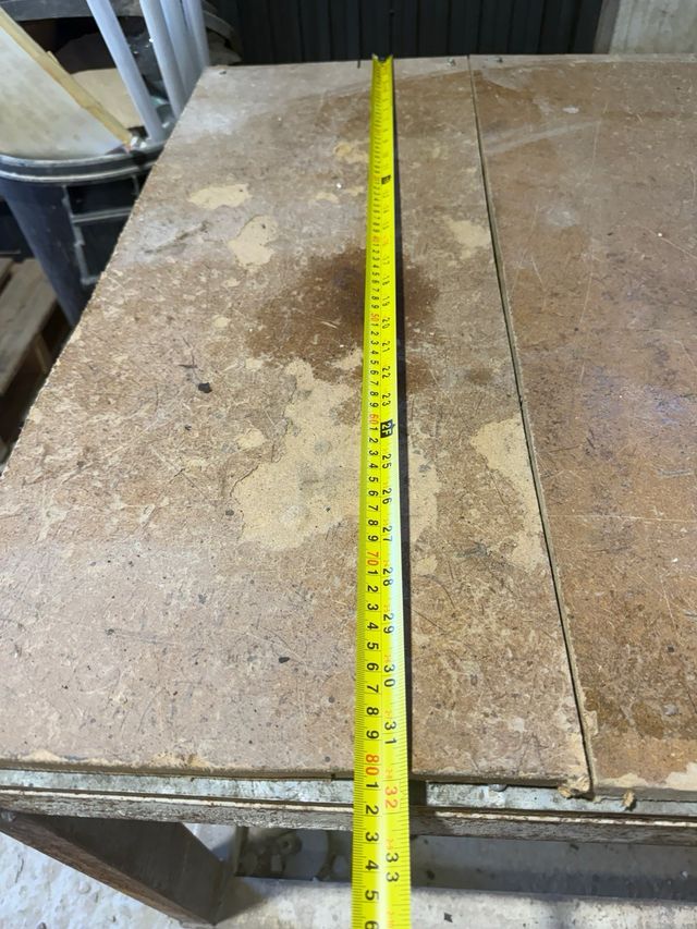 Mesa de trabajo con ruedas 260 de largo