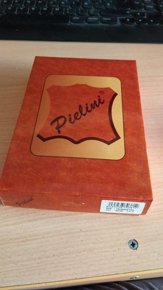 Cartera de piel monedero