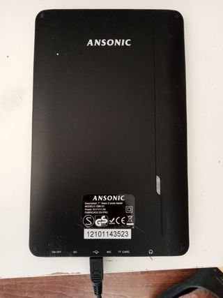 Libro Electrónico Ansonic Negro