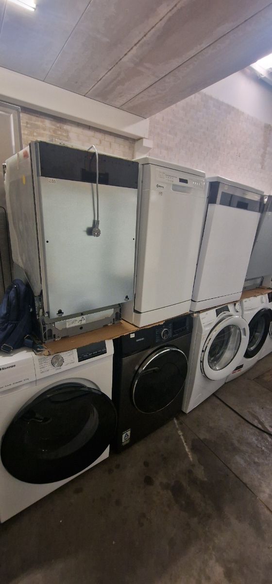 Lavadoras, lavavajillas, lavadora-secadora y horno