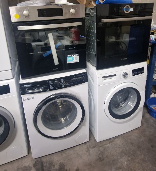 Lavadoras, lavavajillas, lavadora-secadora y horno