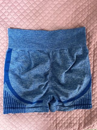 Mallas cortas deportivas azules