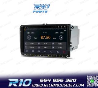 RADIO GPS ANDROID 12 PARA VW SEAT SKODA