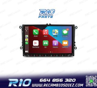RADIO GPS ANDROID 12 PARA VW SEAT SKODA