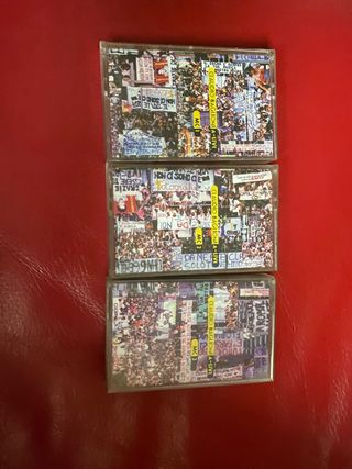 3 musicassette Claudio Baglioni A-live anno 1998