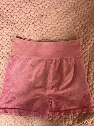 Mallas cortas gimnasio rosa
