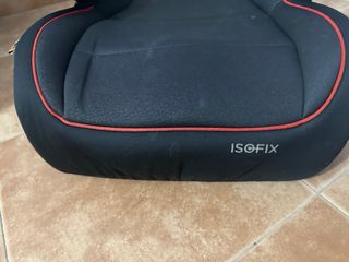 Alzador con isofix coche grupo 2/3  
