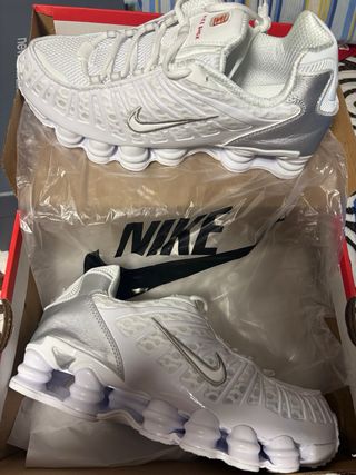 Zapatillas Nike Shox TL Blancas