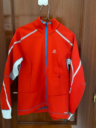 Cortavientos Salomon Trail Running Mujer 