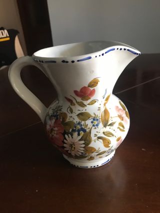 Vaso in ceramica floreale