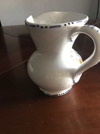 Vaso in ceramica floreale