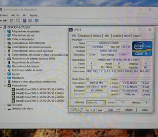 Intel i5-3470S + cooler + pasta