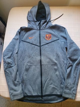 Chándal Barcelona Nike Tech Fleece Gris Talla S