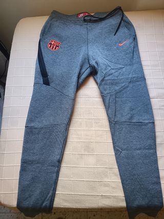 Chándal Barcelona Nike Tech Fleece Gris Talla S