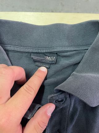 MARLBORO CLASSICS POLO NERA MAGLIA UOMO XXXL