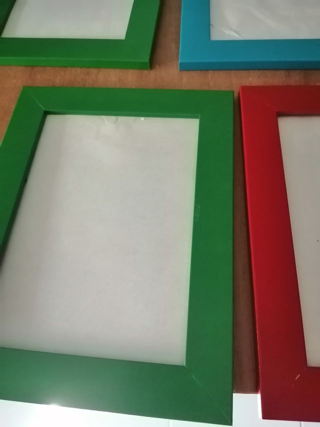 Cornici portafoto colorate