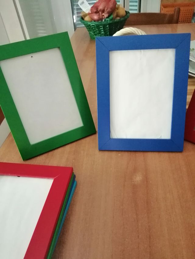 Cornici portafoto colorate