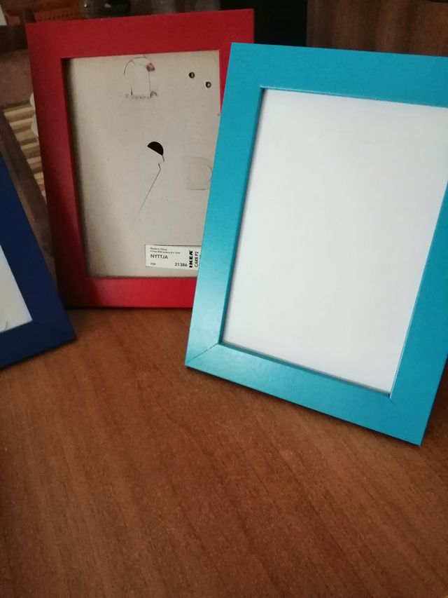 Cornici portafoto colorate