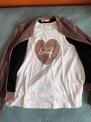Conjunto chaqueta y camiseta 