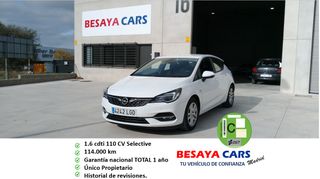 134€/mes 110.000kms Etiqueta C Opel Astra 2018