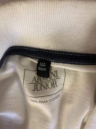 Polo Armani Bianco Uomo