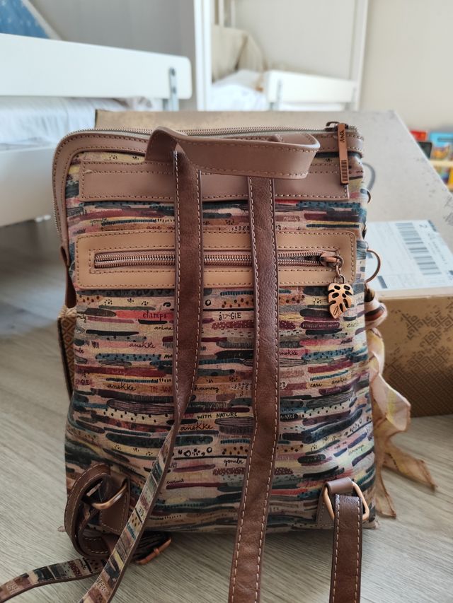 Mochila Anekke Jungle Beige
