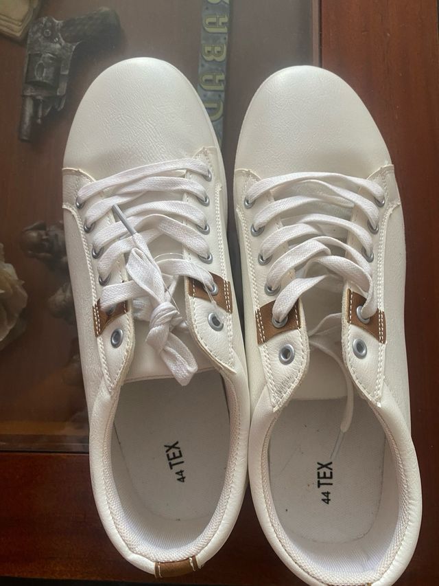 Zapatillas Hombre Blancas Talla 44