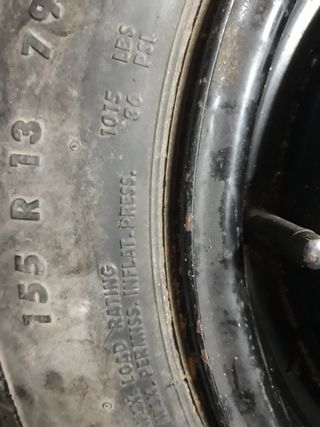 Rueda repuesto 155 R13