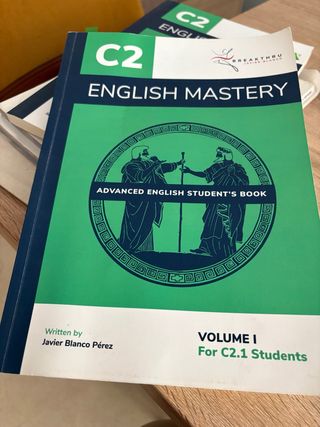 Libro English Mastery C2 volumen I y II