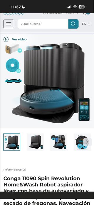 Conga 11090 Spin Revolution Home&Wash