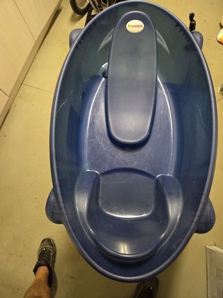 Bañera para bebé azul