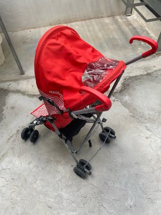 Carrito de paseo Asalvo Baby rojo