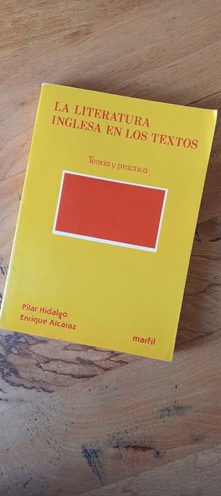 La Literatura inglesa en los textos.