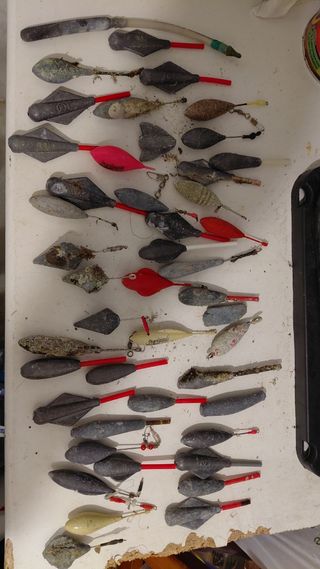 Plomos de Pesca Variados.

