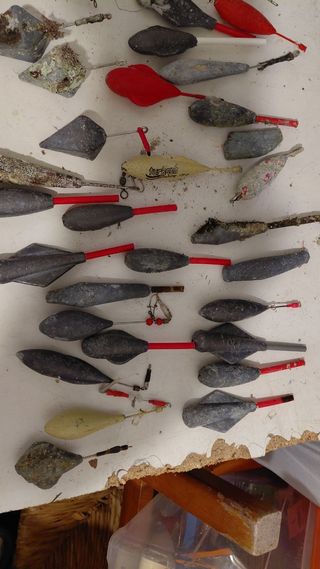 Plomos de Pesca Variados.
