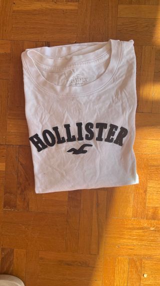 Camiseta Hollister Blanca