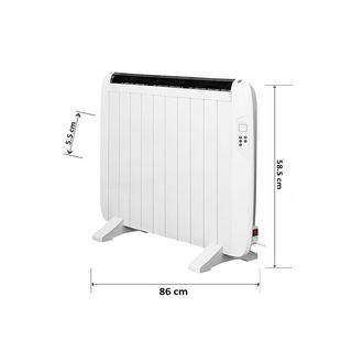 Radiador Emisor térmico eléctrico 1200W Gaban