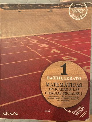 Matemáticas aplicadas a las Ciencias Sociales I